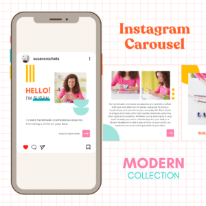 Read more about the article “Hello!” Instagram Carousel Post | Modern collection